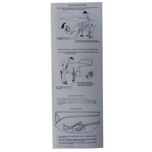 Jack Instructions Decal