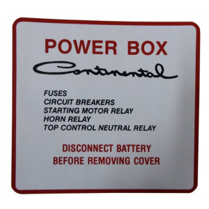 Power Box Decal