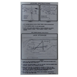 Jack Instructions Decal