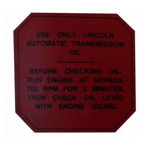 Automatic Transmission Decal