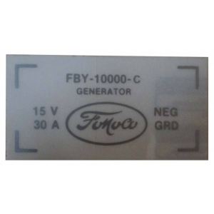Generator Decal