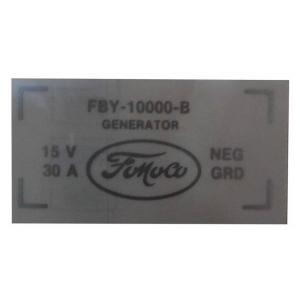 Generator Decal