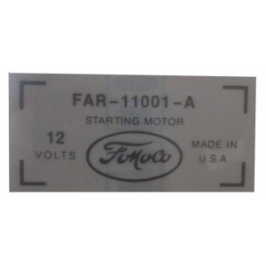 Starter Decal