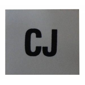 Power Steering Pump Decal