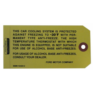 Antifreeze Tag