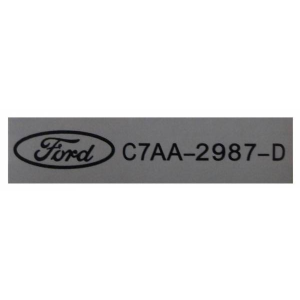 AC Compressor Clutch Decal