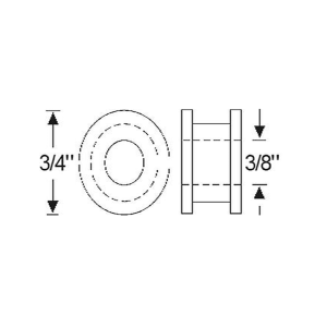 1940-60 Buick Restoration Parts Shift Lever Grommet - 05-028X.