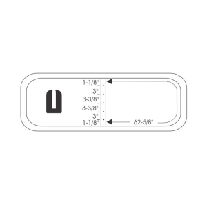 1940-1949 Buick Cadillac Oldsmobile & Pontiac Restoration Parts - Windshield Seal - Part #10-001W.