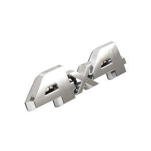 1987-91 Ford Truck & Bronco Restoration Parts - "4x4" Emblem Under Left Headlight - Part #E7TZ-16720-L.