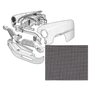 Fresh Air Duct Ventilating Screen