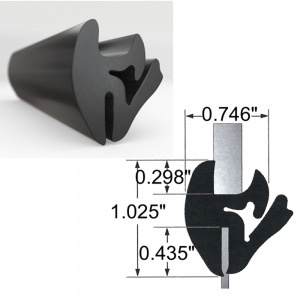 Windshield / Rear Window / Fixed Glass Seal