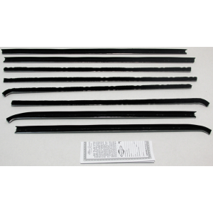 Beltline Weatherstrip - 8 Piece Complete Kit