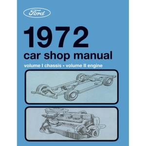 1972 Ford Car Shop Manual 5 Volumes