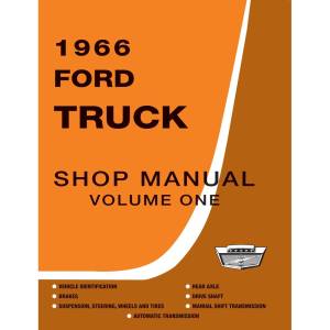 1966 Ford Truck Shop Manual (4 Volume Set)