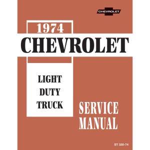 1974 Chevrolet Truck & Blazer Service Manual