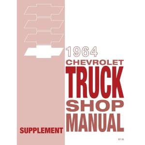 1964 Chevy Truck & Suburban Shop Manual Supplement to 1963 Chevy Truck Shop Manual