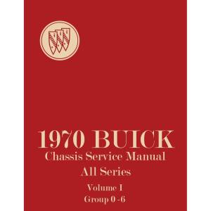 1970 Buick Chassis Service Manual - 2 Volume Set