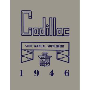 1946 Cadillac Shop Manual Supplement to 1942 Cadillac Shop Manual