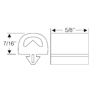 1967-70 Dodge & Plymouth Restoration Parts Parts Door Bumper Kit - #12-031B.